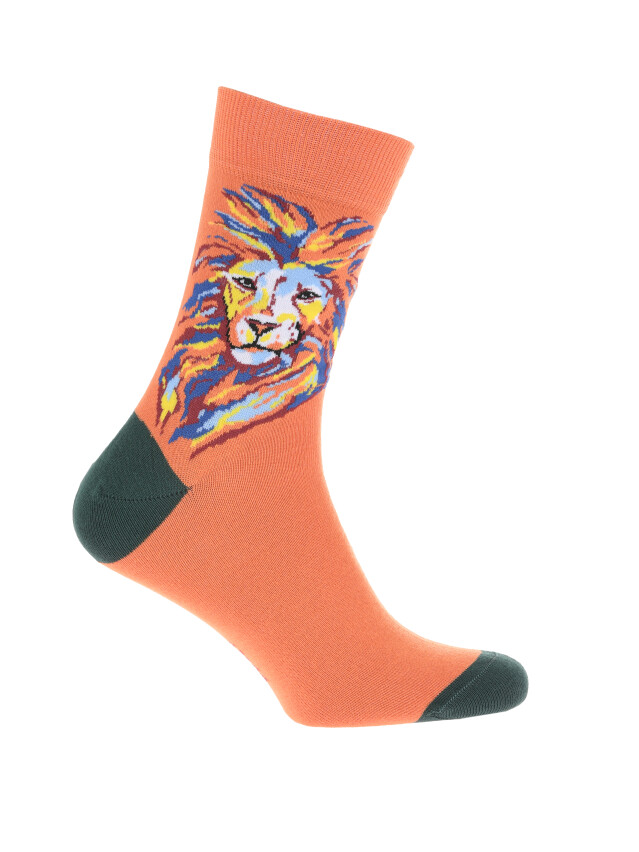 Шкарпетки чоловічі W94.N03 р.42-44 490 помаранчевий/orange - 1