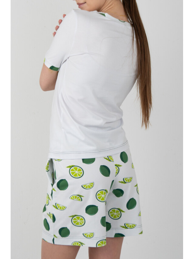 Піжама жіноча EL 70125, р.L, white-limes - 3