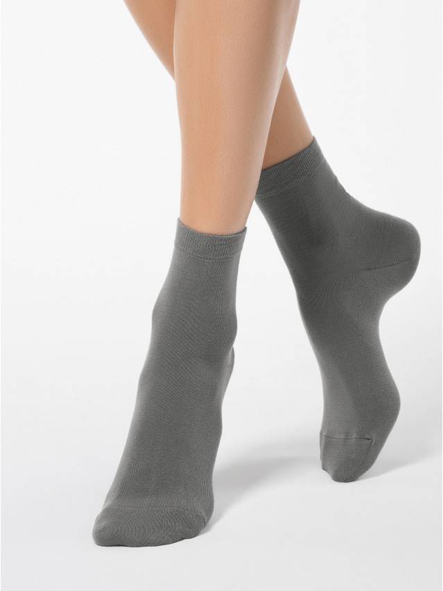 Шкарпетки жіночі віскозні CLASSIC (мікромодал) 13С-64СП, р. 23, 000 темно-сірий - 1