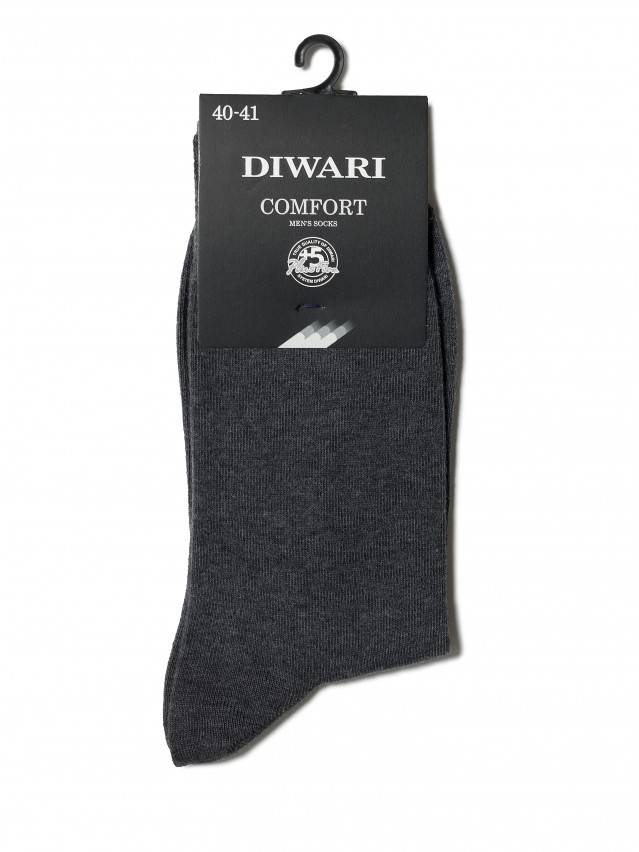Шкарпетки чоловічі COMFORT (меланж),р. 25, 000 темно-сірий - 2