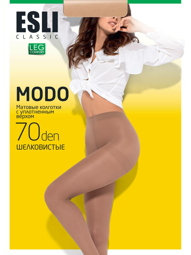 Колготки жіночі E MODO 70 (new),р.2, nero - 1