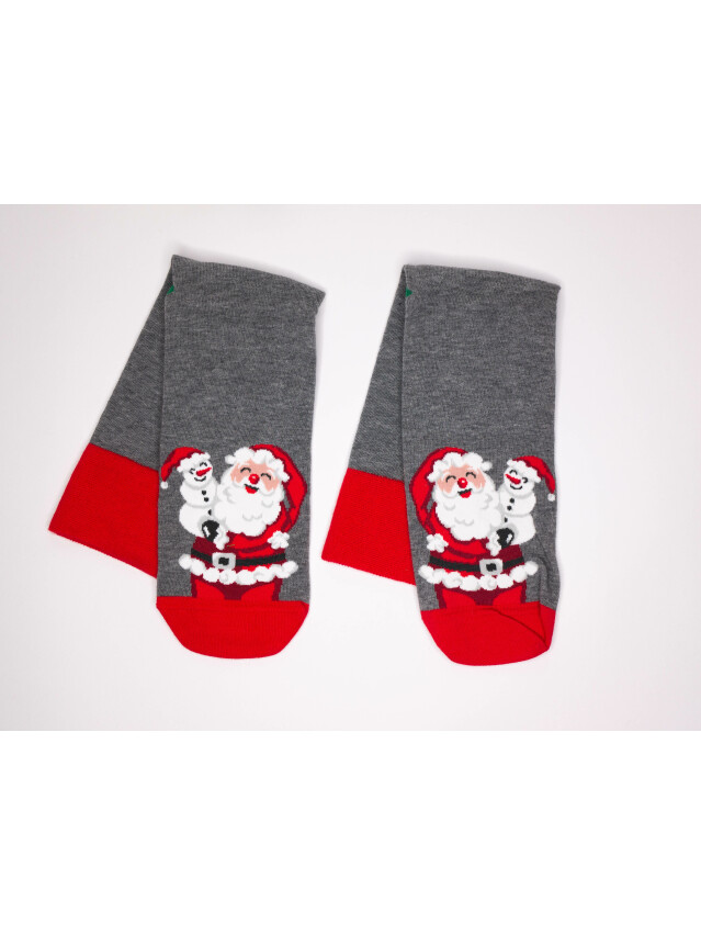 Шкарпетки чоловічі 136 41-43 104 сірий-меланж - 4