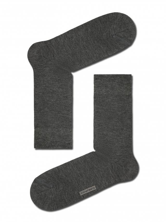 Шкарпетки чоловічі COMFORT (кашемір) 15С-66СП, р. 25, 000 темно-сірий - 1