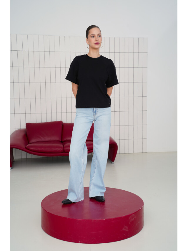 Джемпер жіночий EL 2587, р.XL, black - 2