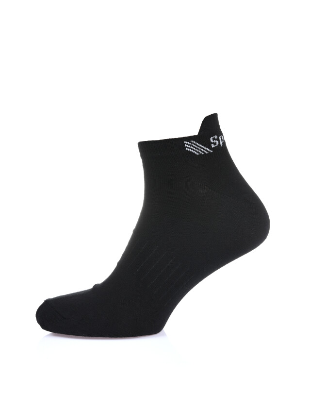 Шкарпетки чол. Л&П 223 (короткі з язичком),р.40-41, 05 чорний - 1