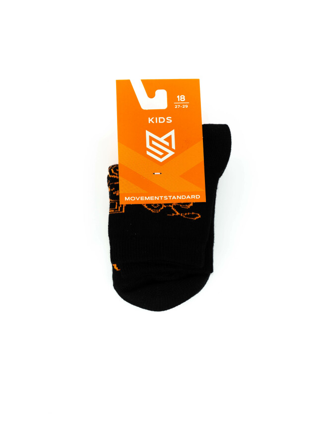 Шкарпетки дитячі MS M0402S (image),р.16, 35 чорний - 2