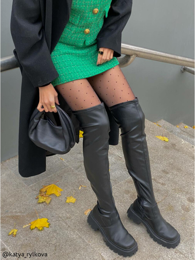 Колготки жіночі FANTASY DOTS, р.2, nero - 4