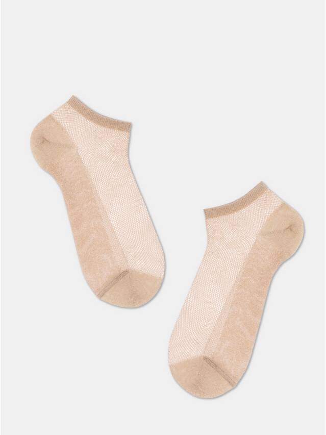 Шкарпетки жіночі віскозні CE ACTIVE (ультракороткі, люрекс) 21С-30СП, р.38-39, 277 кремовий - 4