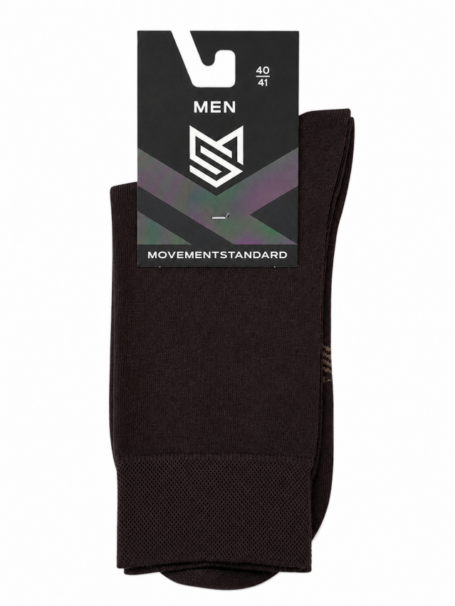 Шкарпетки чол. M0201S, р.40-41, 00 коричневий - 2
