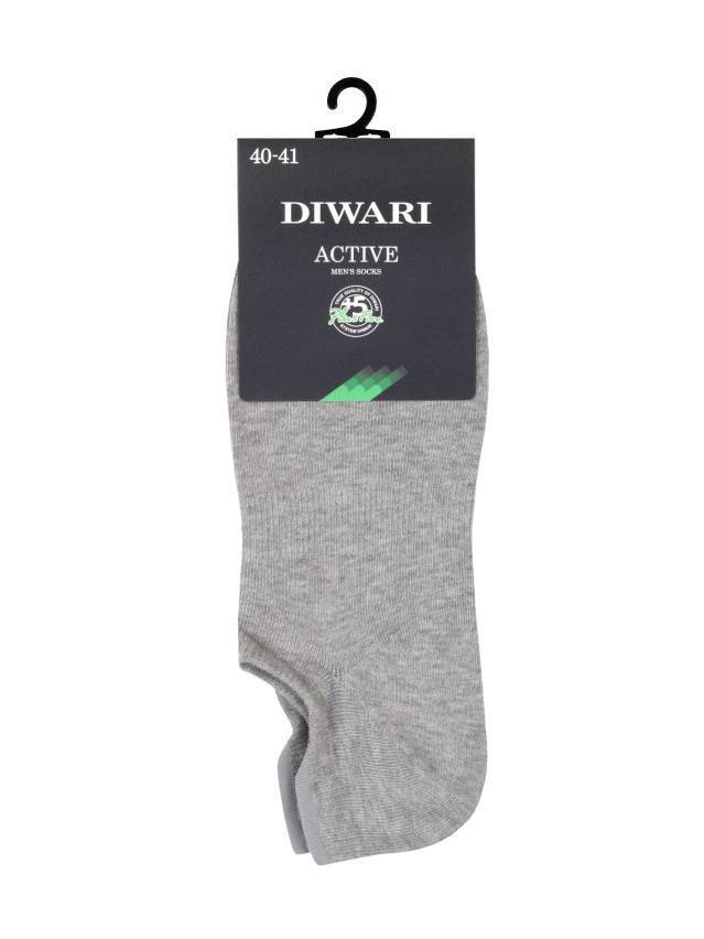 Шкарпетки чоловічі ACTIVE (ультракороткі) 17С-144СП, р.25, 000 сірий - 2