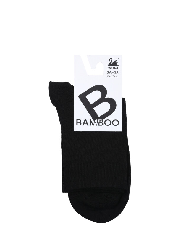 Шкарпетки жіночі (бамбук) W84.028 р.36-38 5 чорний - 2