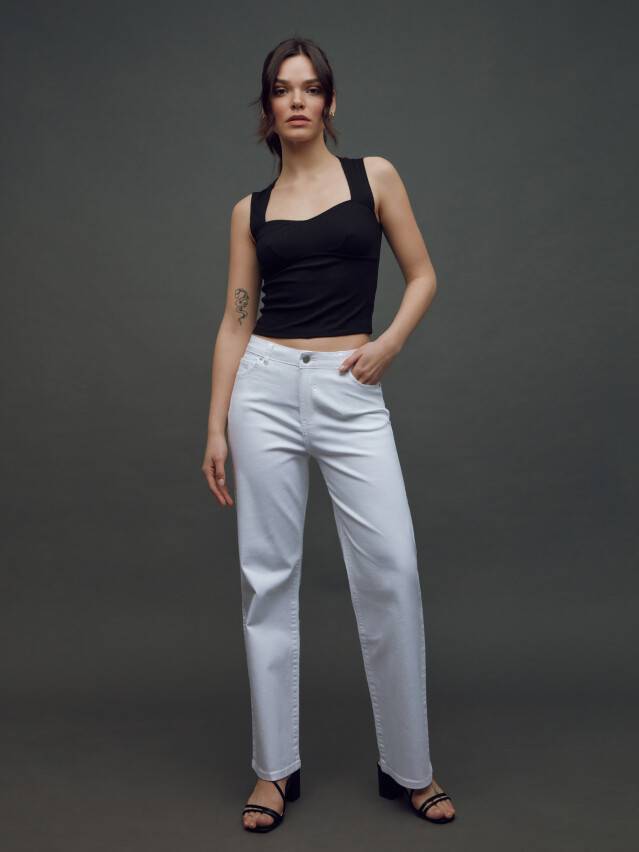 Штани джинсові жіночі CE CON-419, р.170-102, white - 1