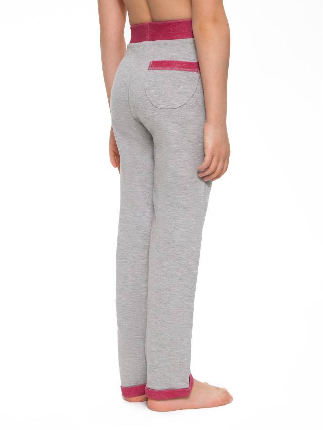 Штани для дівчаток JOGGY, р.110, 116-56, grey-pink - 4