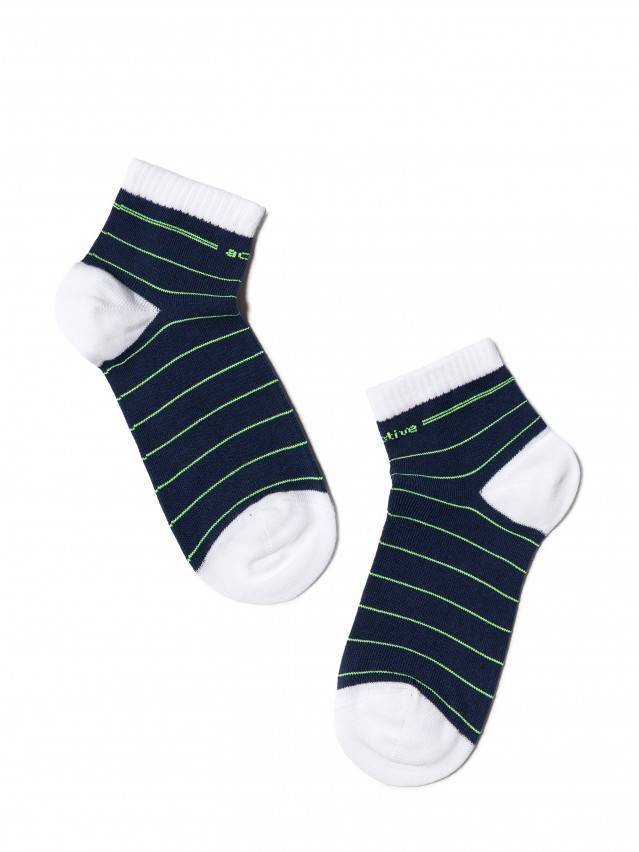 Шкарпетки дитячі ACTIVE 13С-34СП, р.16, 314 темно-синій-салатовий - 1