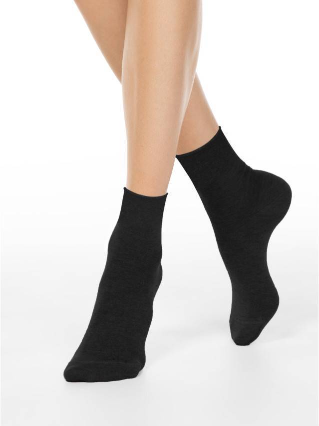 Шкарпетки женские вискозные CE FANTASY 20С-44СП, р.36-37, 000 черный - 2