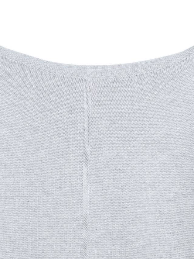 Джемпер жіночій трикотажни й прямого сілуету с рукавами 3/4. Виріз горловини круглий і оброблен прикетлеваною одинарной бейкою. - 7