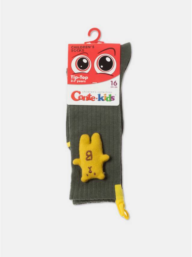 Шкарпетки дитячі CK TIP-TOP (декор, ведмедики) 20С-170СП, р.14, 574 хакі - 3