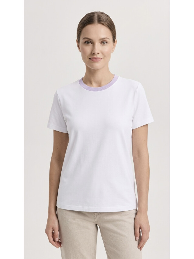 Джемпер жіночий EL COMFORT 10126, р.XL, white lilac - 1