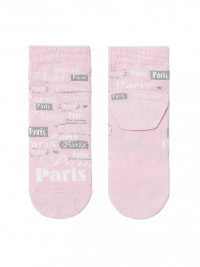 Шкарпетки жіночі бавовняні CLASSIC (люрекс) 16С-26СП, р.36-37, 120 світло-рожевий - 2