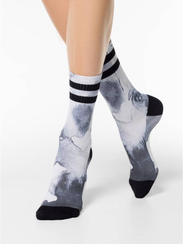 Шкарпетки жіночі бавовняні CE FANTASY 20С-12СП, р.36-39, 323 сірий - 1