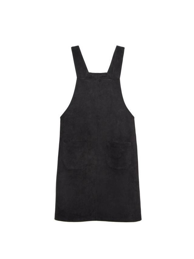 Сарафан жіночий з трикотажного полотна. Фіксується вироби на широких обтачных бретелях. По переду і спинці горизонтальні і - 3