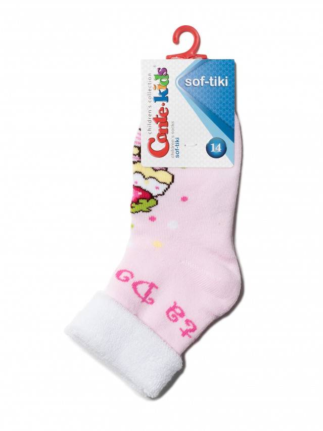 Шкарпетки дитячі SOF-TIKI, р. 12, 245 світло-рожевий - 2