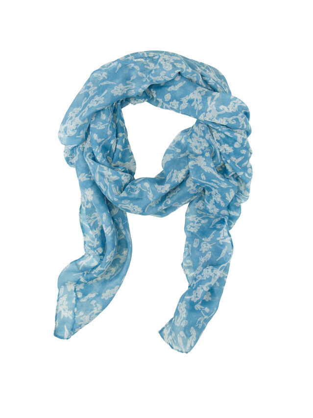 Аксесуар ESLI Шарф жіночий ES124, р.180,0х90,0, блакитний - 1