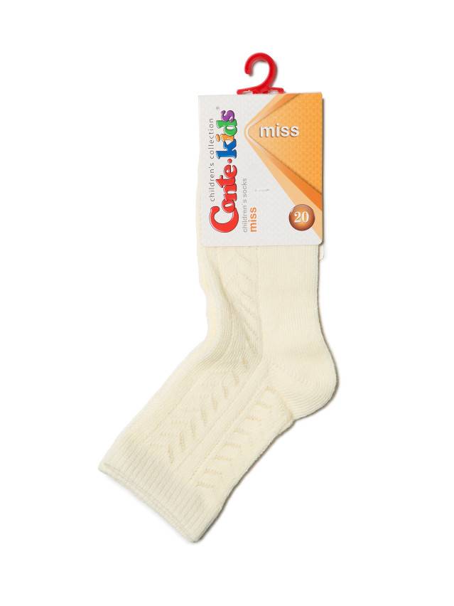 Шкарпетки дитячі MISS, р. 20, 114 кремовий - 2