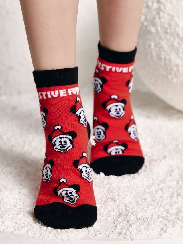 Шкарпетки дитячі CK NEW YEAR DISNEY 21С-65СПМ, р.16-18, 648 червоний - 1