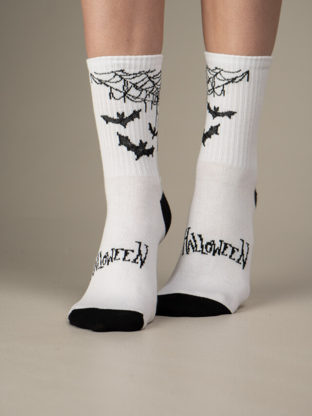 Шкарпетки M0303S Fancy (Кажан) р.42-45, 43 білий - 3