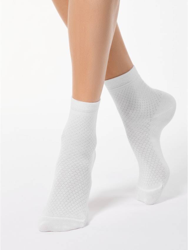 Шкарпетки жіночі бавовняні CLASSIC 15С-15СП, р. 23, 061 білий - 1