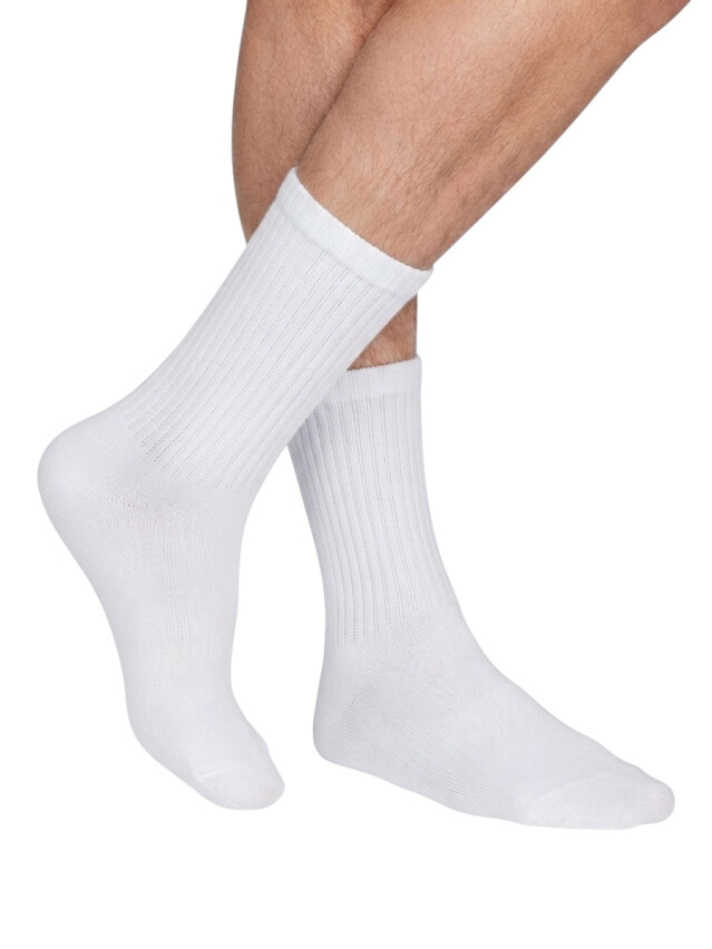 Шкарпетки M0301S Fancy, р.42-45, 00 білий - 1