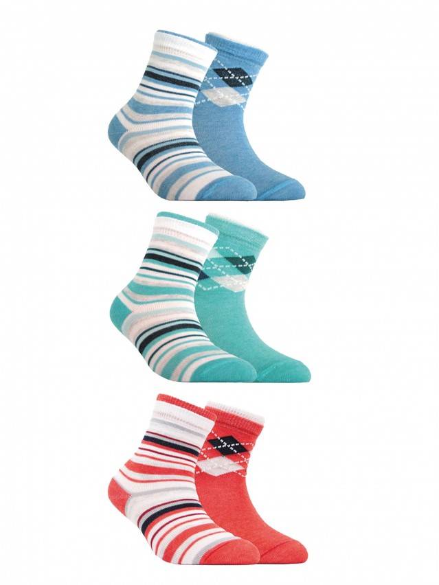 Шкарпетки дитячі TIP-TOP (2 пари) 7С-91СП, р. 14, 700 блакитний - 1