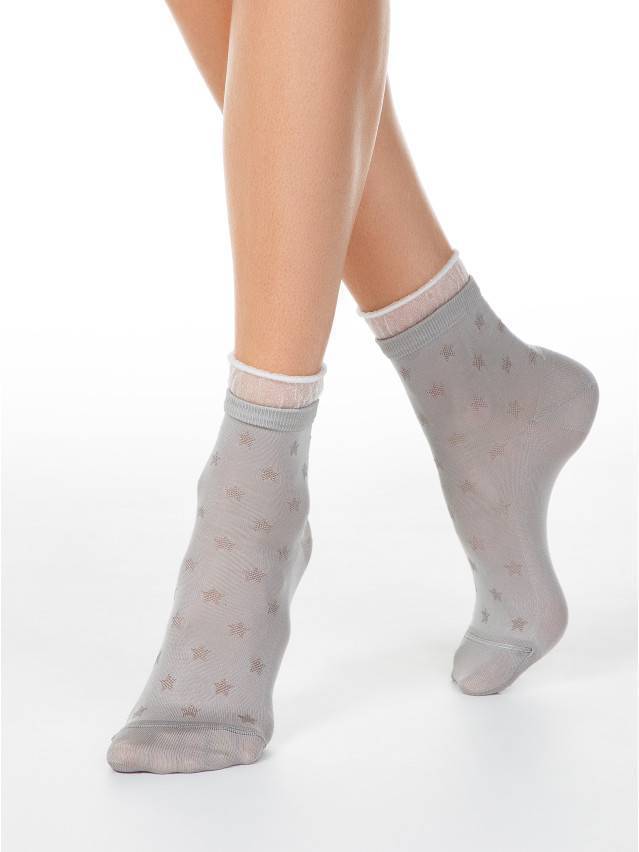 Шкарпетки женские вискозные CE CLASSIC 19С-189СП, р.36-37, 491 светло-серый - 1