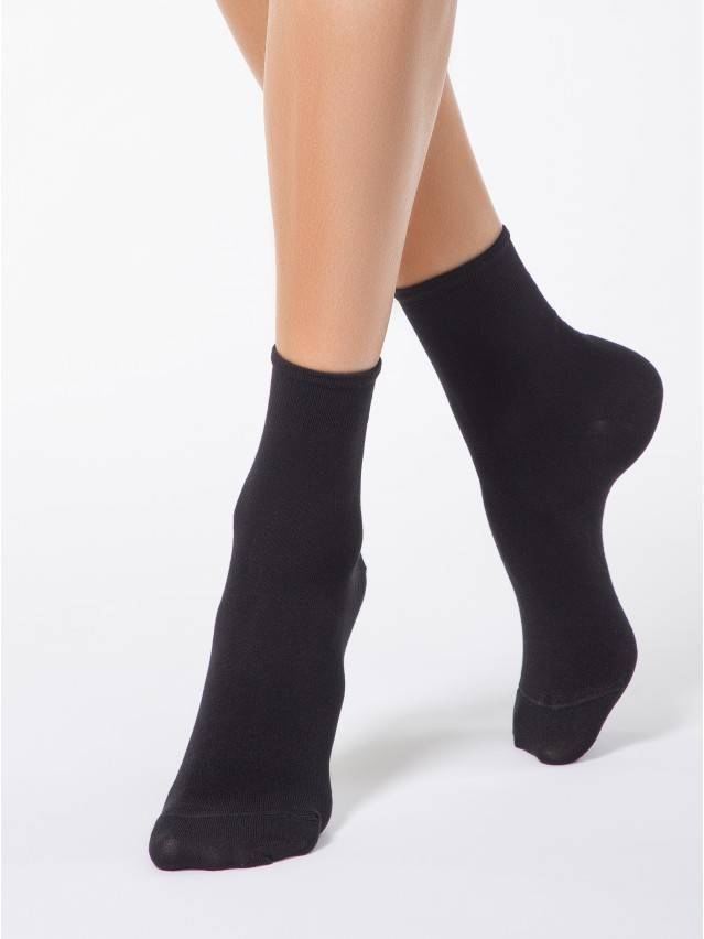Шкарпетки жіночі віскозні BAMBOO 13С-84СП, р. 23, 000 чорний - 1