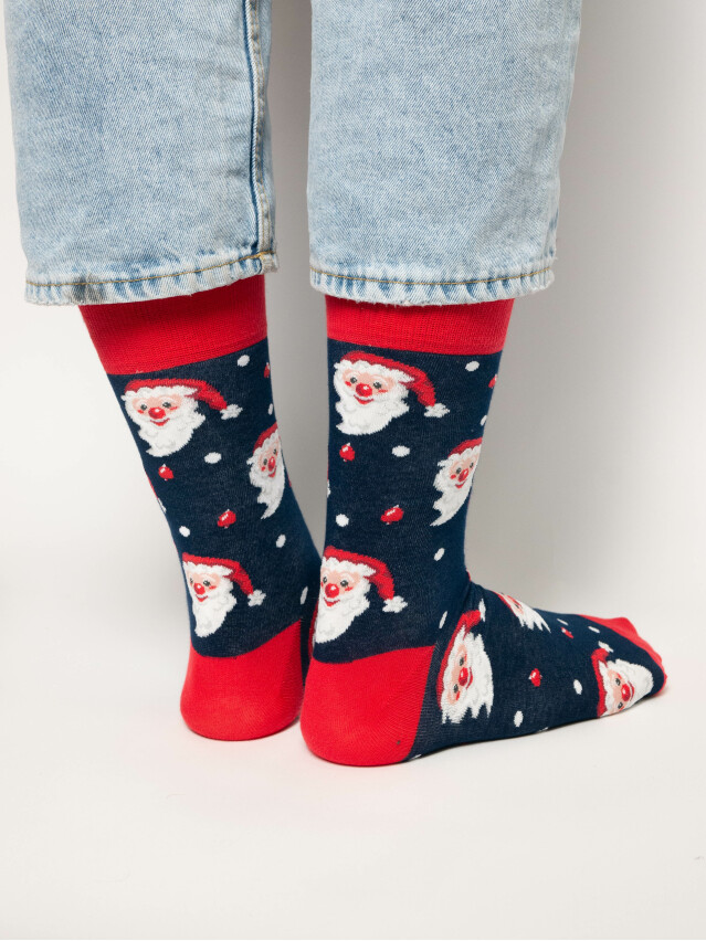 Шкарпетки чоловічі 136 41-43 102 темно-синій - 2