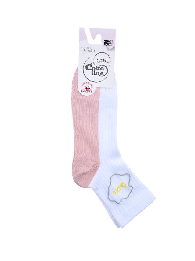 Шкарпетки жіночі G84.01N р.36-38 243 білий/white - 4