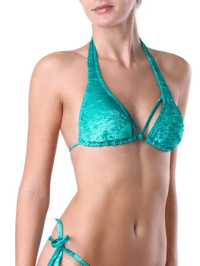 Ліф купальний CONTE ELEGANT ROXY VELVET, р.77-81, turquoise - 2