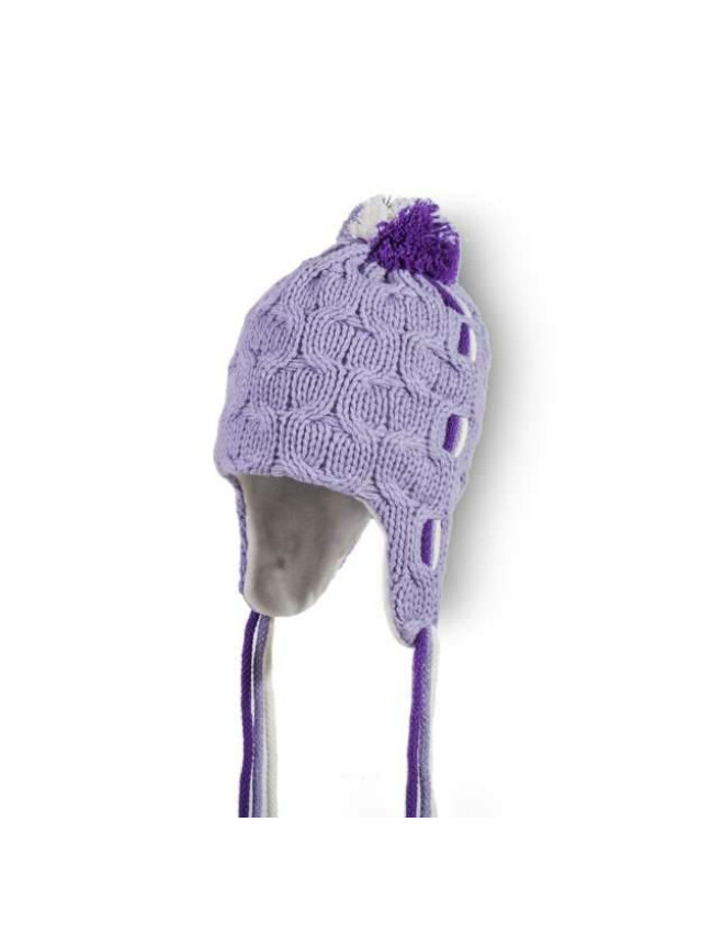 Шапка дитяча ESLI 14С-16СП, р.52, світло-фіолетовий - 1