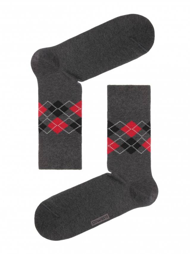 Шкарпетки чоловічі COMFORT (меланж),р. 25, 015 темно-сірий - 1