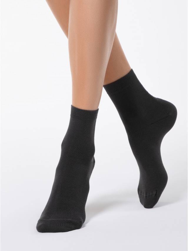 Шкарпетки жіночі віскозні CLASSIC (мікромодал) 13С-64СП, р. 23, 000 графіт - 1