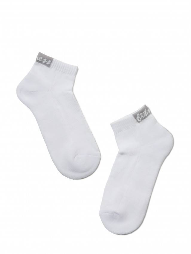 Шкарпетки жіночі бавовняні ACTIVE (короткі, махр. стопа) 16С-92СП, р. 23, 091 білий - 2