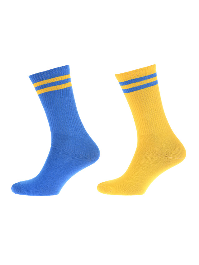Шкарпетки Funky W94.N02 р.35-38 115 жовто-блакитний/blueyello - 1