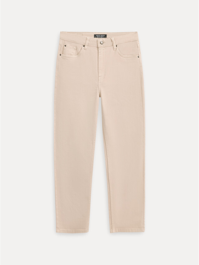 Брюки джинсові жін. CON-942, р.170-102, beige - 1