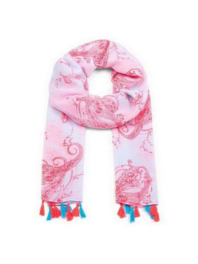 ESLI Шарф жіночий ES033, р.180,0х60,0, світло-блакитний - 1