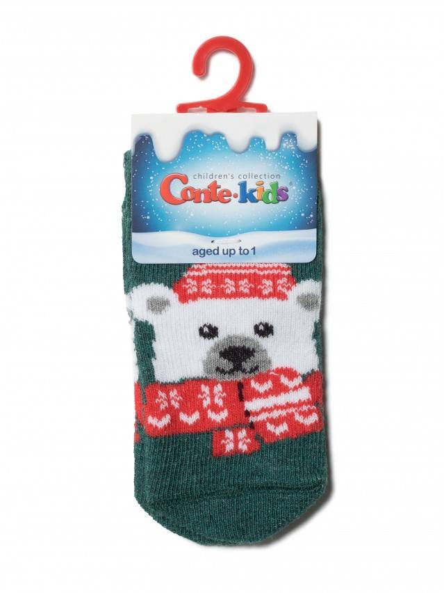 Дитячі шкарпетки з бавовни, з малюнками, з новорічною тематикою. Для дівчаток і хлопчиків. - 2
