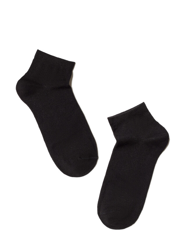 Шкарпетки жіночі бавовняні ESLI CLASSIC (короткі, 2 пари) 14С-116СПЕ, р.23, 800 чорний-білий - 2