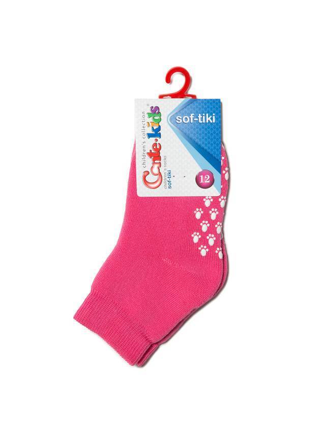 Шкарпетки дитячі SOF-TIKI (з антиковзаючим покриттям),р. 12, 000 рожевий - 2
