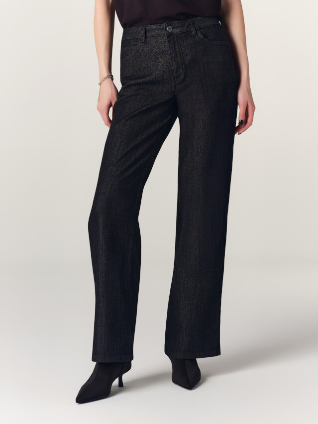 Брюки джинсові жін. CON-947, р.170-102, black - 6