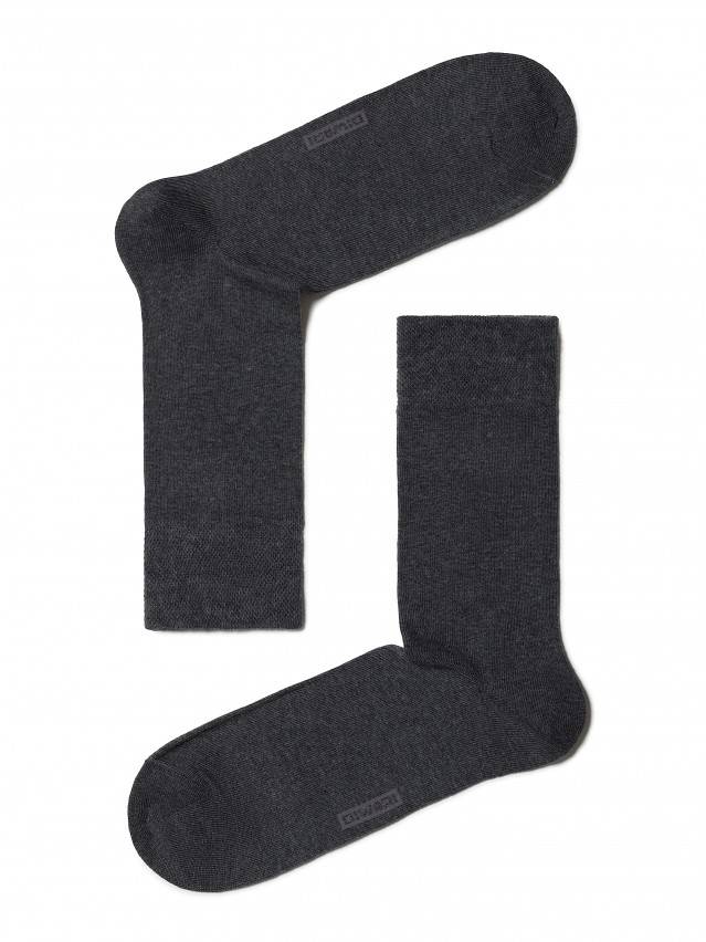 Шкарпетки чоловічі COMFORT (меланж),р. 25, 000 темно-сірий - 1